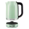 KitchenAid 5KEK1701EPT electric kettle 1.7 L 2400 W Black, Green, Stainless steel