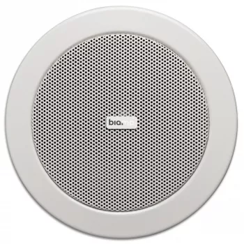 Biamp Commercial CM4 4-inch Dual Cone Loudspeaker White, 1-way, Wired, 15 W, 100 - 20000 Hz, 16 Ω, White