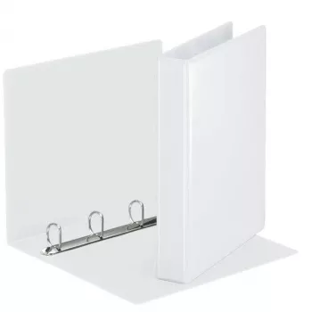 Esselte Panorama Binder FSC® A4 4DR/30 mm, A4, Plastic, White, 3 cm, 5.1 cm, 51 x 265 x 318 mm
