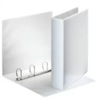 Esselte Panorama Binder FSC® A4 4DR/40 mm, A4, D-ring, Plastic, White, 390 sheets, 4 cm