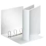 Esselte Panorama Binder FSC® A4 4DR/50 mm, A4, D-ring, Presentation, Plastic, White, White