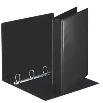 Esselte Panorama Binder FSC® A4 4DR/30 mm, A4, Plastic, Black, 3 cm, 5.1 cm, 51 x 265 x 318 mm