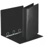Esselte Panorama Binder FSC® A4 4DR/30 mm, A4, Plastic, Black, 3 cm, 5.1 cm, 51 x 265 x 318 mm