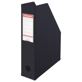 Esselte Magazine File Vivida A4/70mm, Black, Polyvinyl chloride (PVC), A4, 270 g