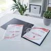 Esselte Pocket Heavy Duty 105my A4, 210 x 297 mm (A4), Transparent, Polypropylene (PP), Top, 0.105 mm, 230 mm