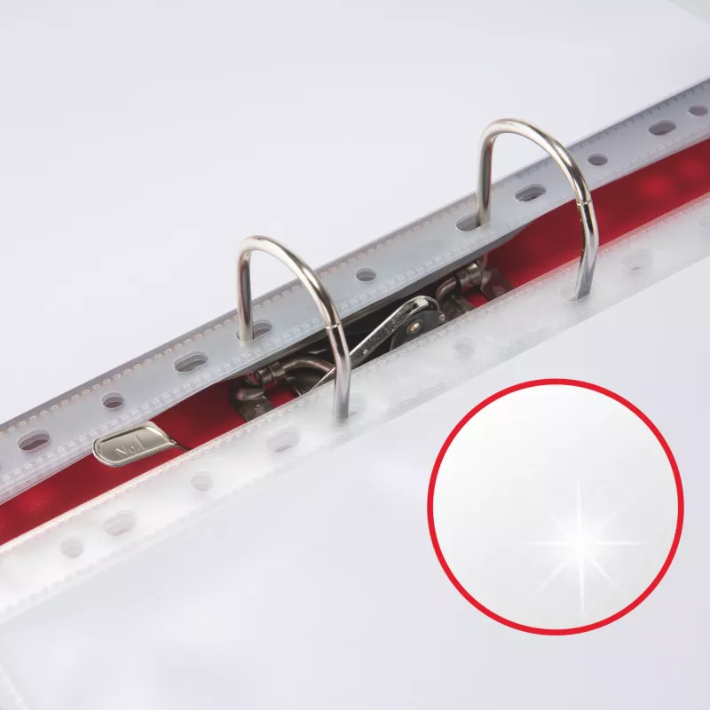 Esselte Pocket Heavy Duty 105my A4, 210 x 297 mm (A4), Transparent, Polypropylene (PP), Top, 0.105 mm, 230 mm