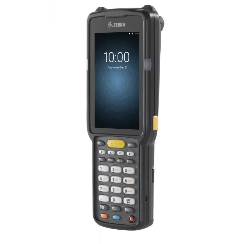 Zebra MC3300x handheld mobile computer 10.2 cm (4 inch) 800 x 480 pixels Touchscreen 505 g Black