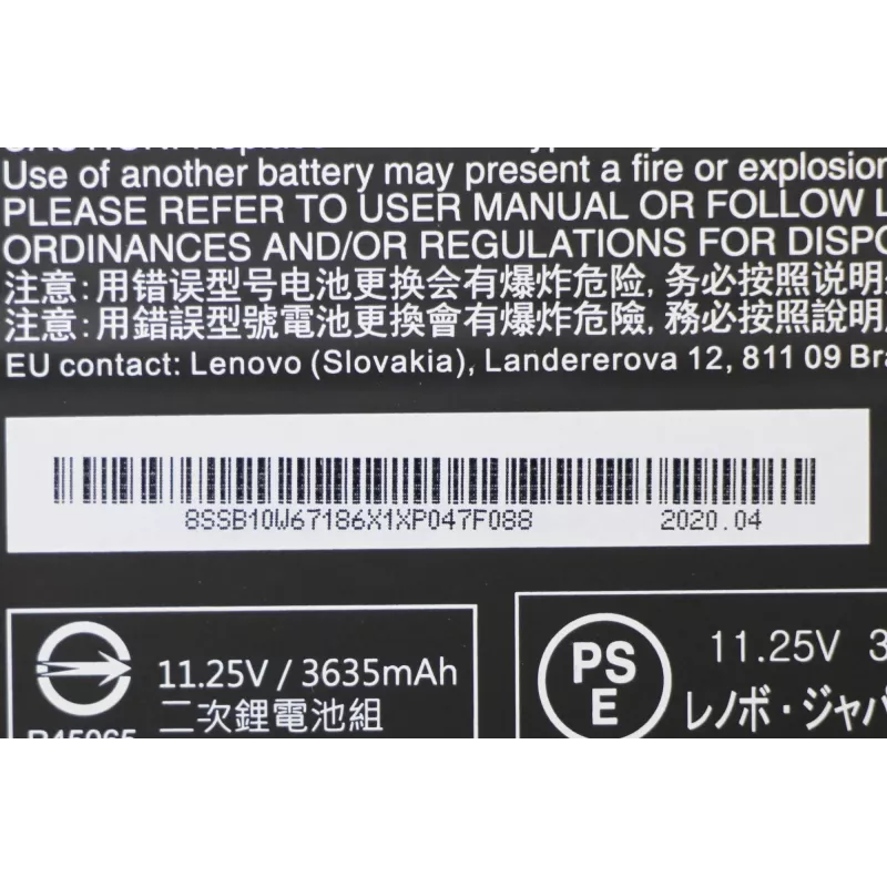Lenovo 5B10W67369 laptop spare part Battery