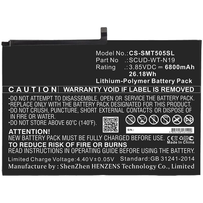 CoreParts MBXTAB-BA100 tablet spare part/accessory Battery
