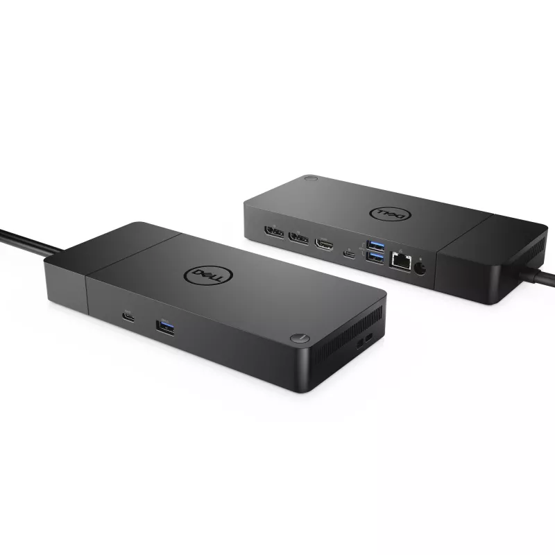 DELL Performance Dock – WD19DCS, Wired, USB 3.2 Gen 2 (3.1 Gen 2) Type-C, 10,100,1000 Mbit/s, Black, 5120 x 2880 pixels, DC