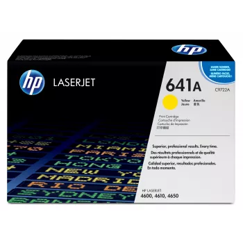 HP 641A Yellow Original LaserJet Toner Cartridge, 8000 pages, Yellow, 1 pc(s)