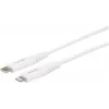 eSTUFF ES602101 lightning cable 1 m White
