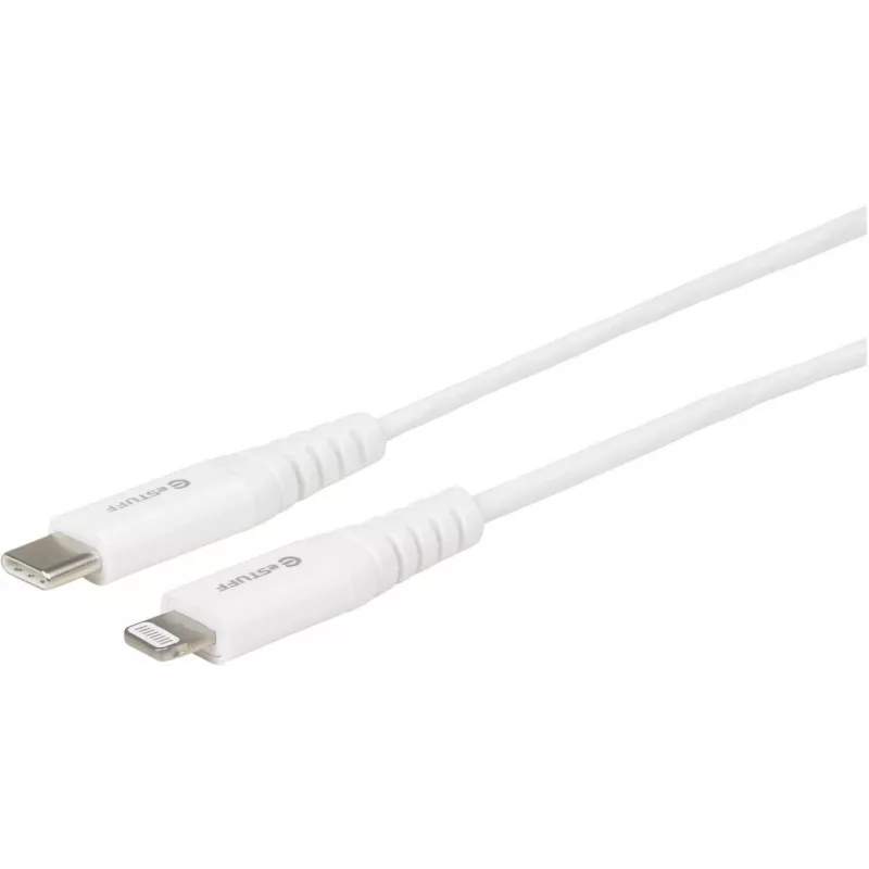 eSTUFF ES602101 lightning cable 1 m White
