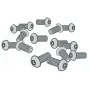 Zebra P1046696-144 printer/scanner spare part/accessory Screw 5 pc(s)
