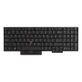 Keyboard for Lenovo ThinkPad T580/P52s — 01HX288 US International, backlit, black
