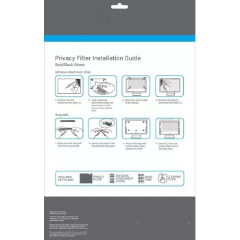 eSTUFF GLBG25554312 display privacy filter 63.5 cm (25 inch) Monitor Frameless display privacy filter