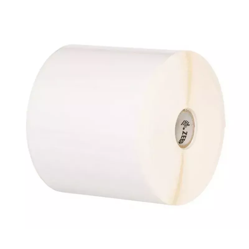 Die-cut label Zebra Z-Ultimate 3000T White Permanent Adhesive 10.2x6.4 cm