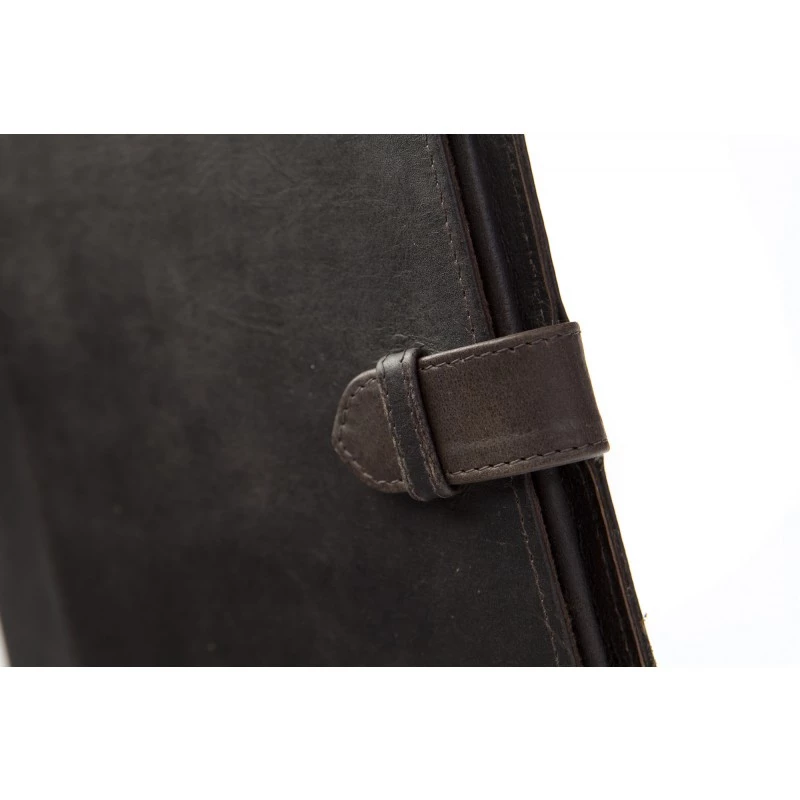 Folio tablet case d bramante Hunter Dark for iPad 2, leather, 24.6 cm (9.7 inch)
