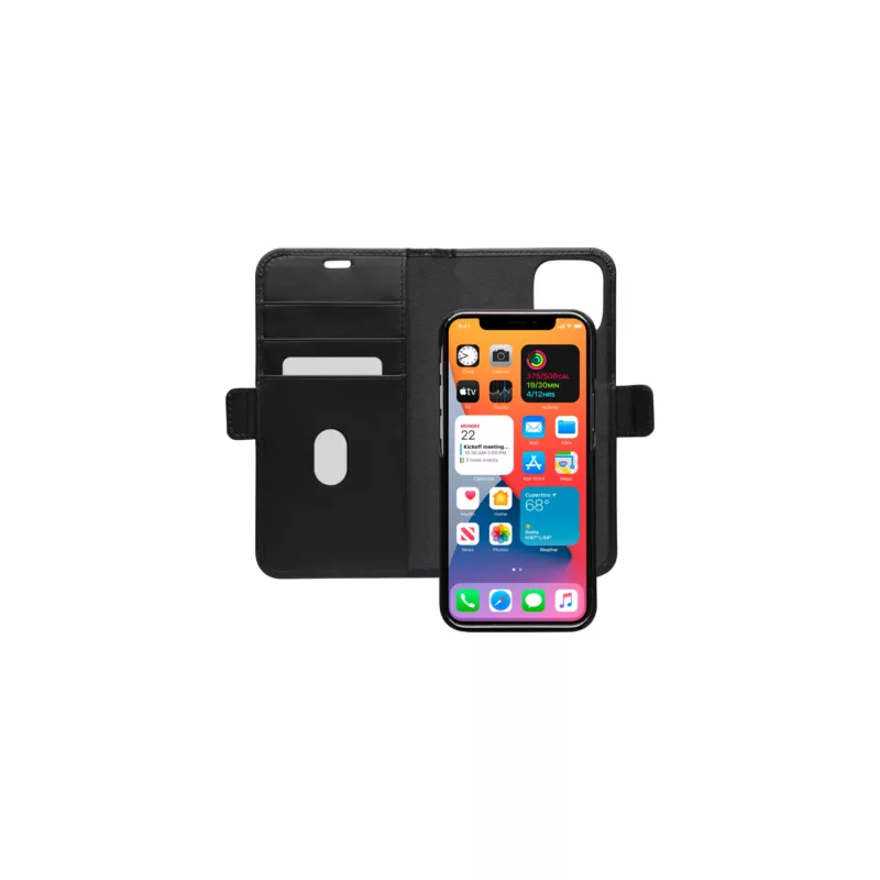 Wallet case dbramante1928 Lynge iPhone 12 Pro Max 6.7 inch Black
