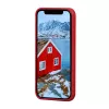 dbramante1928 Greenland leather cover for iPhone 12 mini — Red, fits 5.4 inch