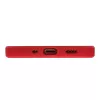 dbramante1928 Greenland leather cover for iPhone 12 mini — Red, fits 5.4 inch