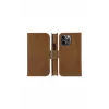 Wallet case dbramante1928 Lynge for iPhone 13 Pro Max — Tan, 3 card pockets, 6.7 inch screen