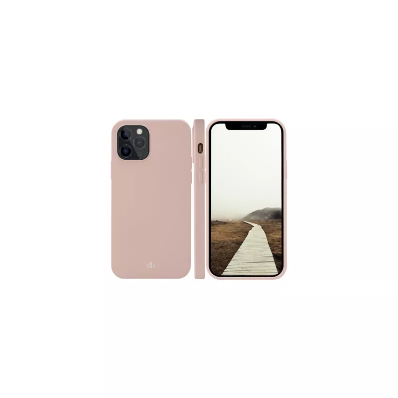 Cover dbramante1928 Monaco iPhone 12/12 Pro Pink Sand