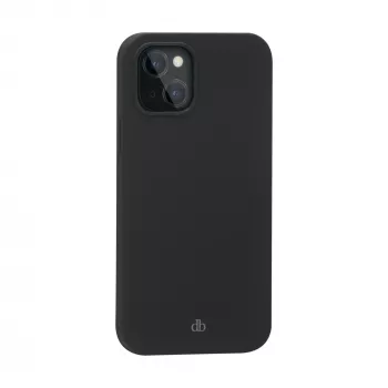 Phone cover dbramante1928 Monaco for iPhone 13 mini 5.4 inch — Night Black, recycled plastic