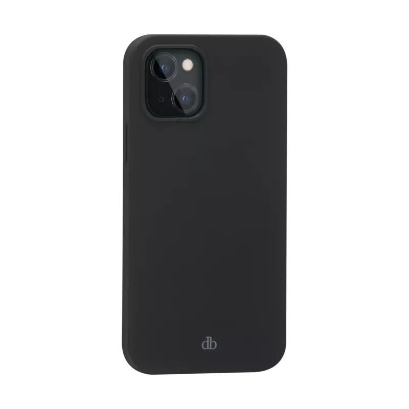 Phone cover dbramante1928 Monaco for iPhone 13 mini 5.4 inch — Night Black, recycled plastic