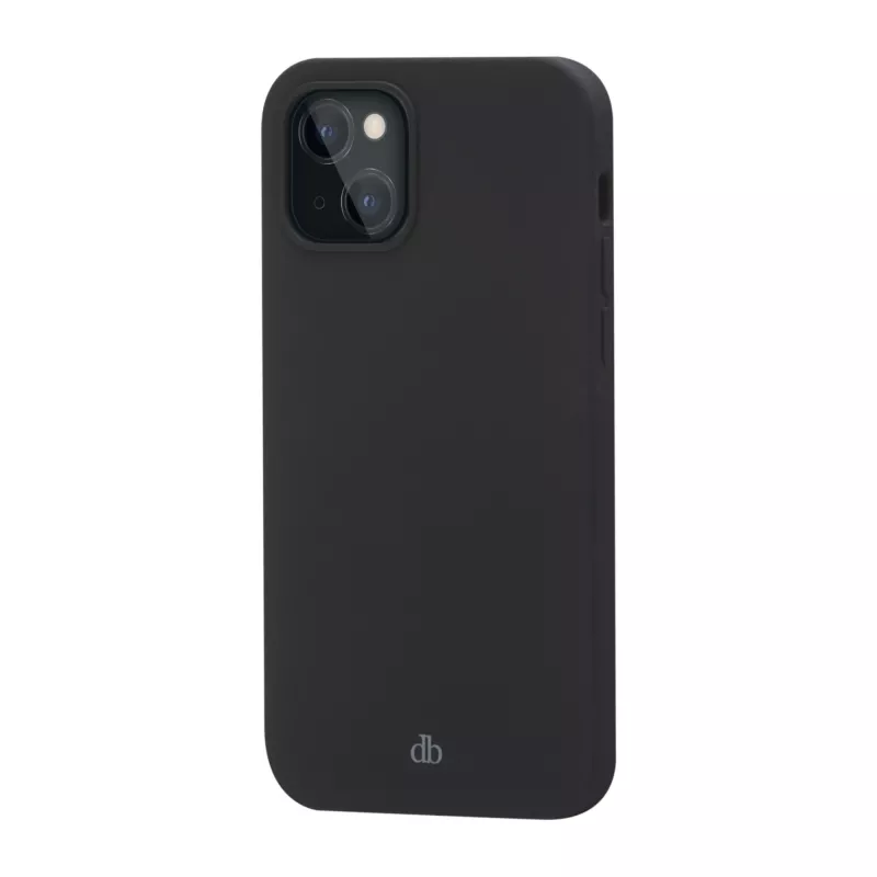 Phone cover dbramante1928 Monaco for iPhone 13 mini 5.4 inch — Night Black, recycled plastic