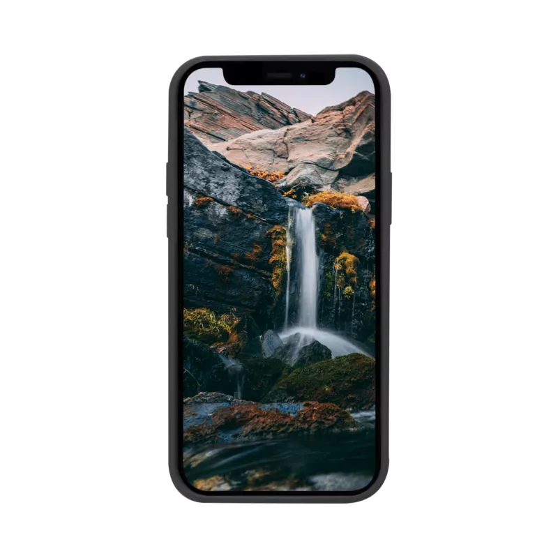 Phone cover dbramante1928 Monaco for iPhone 13 mini 5.4 inch — Night Black, recycled plastic