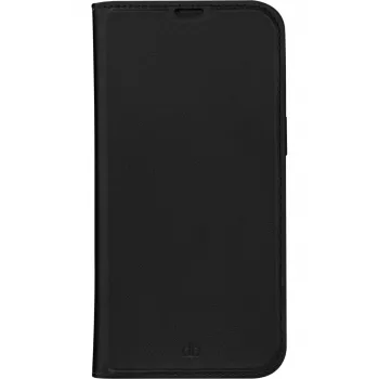Folio phone case dbramante1928 Oslo for iPhone 14 Pro Max — Black, 3 card pockets, desk stand, fits 6.7 inch
