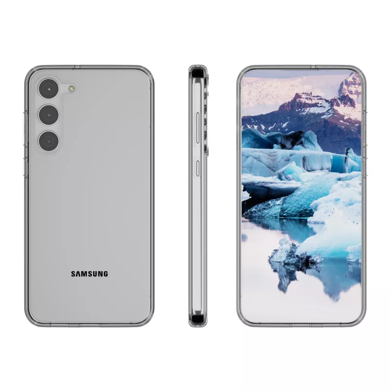 Protective Cover dbramante1928 Iceland Pro for Samsung Galaxy S23, Transparent, fits 6.1 inch (15.5 cm) screen