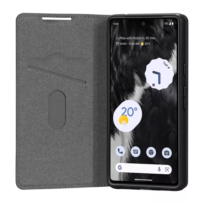dbramante1928 Oslo - Google Pixel 7a - Black, Folio, Google, Pixel 7a, 15.5 cm (6.1 inch), Black