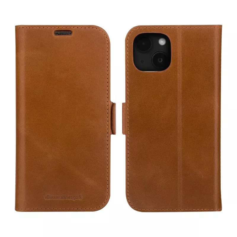 dbramante1928 Copenhagen - iPhone 15 Plus - Tan, Folio, Apple, iPhone 15 Plus, Brown
