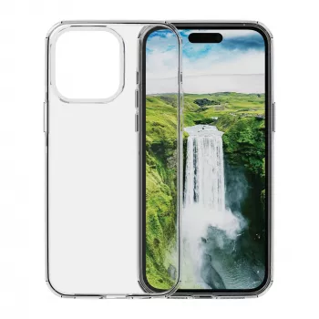 Protective cover dbramante1928 Iceland Ultra D3O for iPhone 15 Pro — Transparent, clear shell
