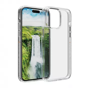 Protective cover dbramante1928 Iceland Ultra D3O for iPhone 15 Pro — Transparent, clear shell