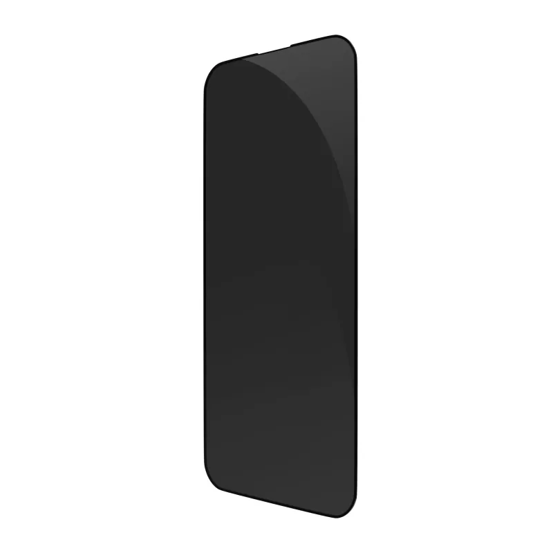Screen protector d bramante eco-shield for iPhone 15 Pro — Privacy, 0.565 mm, 74.8×158.2 mm