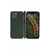 Wallet case dbramante1928 New York for iPhone 14 Pro Max, green, 3 card pockets, fits 6.7 inch