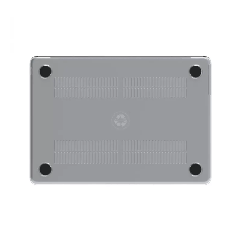 Cover for MacBook Air 13 inch (M2/M3) by d bramante — Iceland Clear, fits 33 cm screen, 226 g