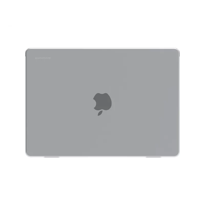 Cover for 14 inch MacBook Pro by d bramante — Iceland model, fits M3/M4/M5, 35.6 cm screen, 258 g, Clear