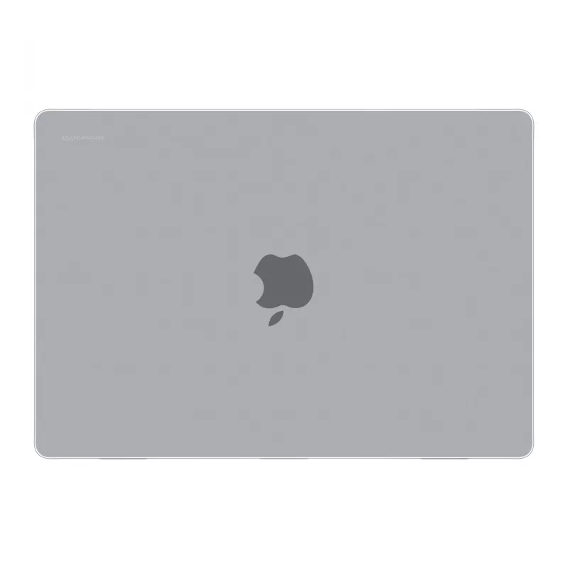 Cover for MacBook Pro 16 inch (M4 2024 / M3 2023) by d bramante — Iceland Clear, fits 40.6 cm screen, 348 g
