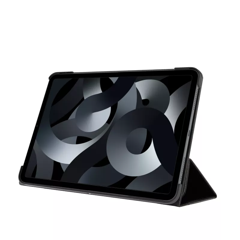 d bramante Oslo folio case for iPad Air 11 inch / Air 10.9 inch (2024, 6th Gen) — Black, plastic, 342 g