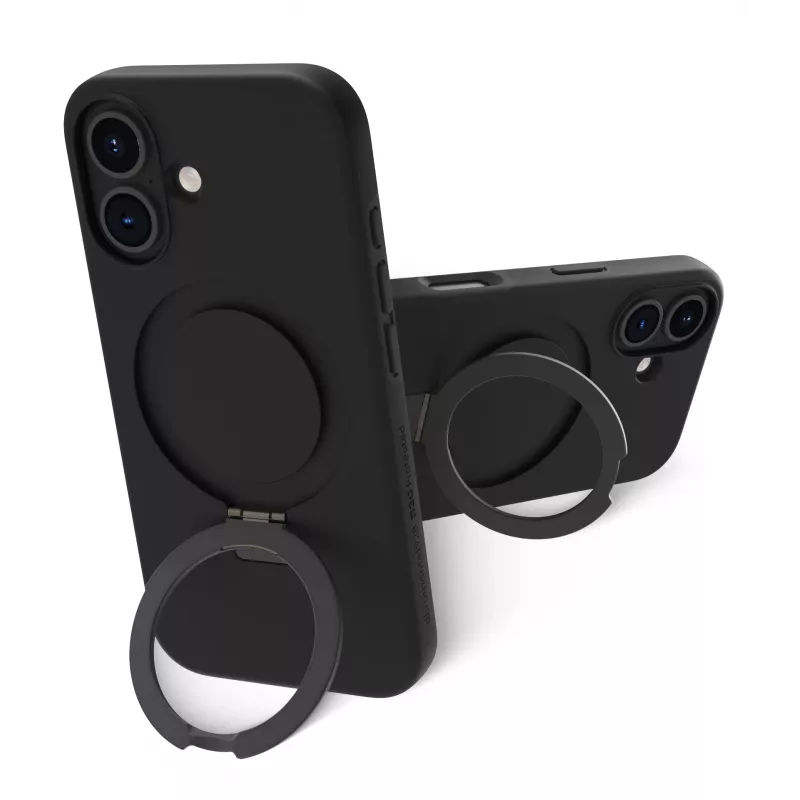 dbramante1928 Iceland Ultra D3O MS Kick - iPhone 16 Plus - Black Rugged Case