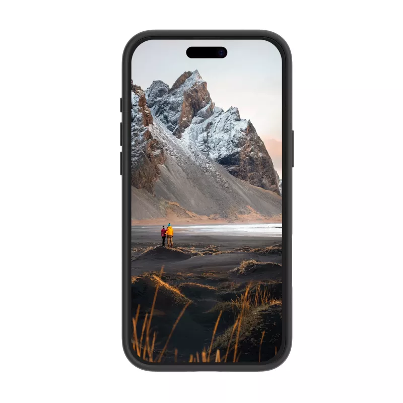dbramante1928 Iceland Ultra D3O MS Kick - iPhone 16 Plus - Black Rugged Case