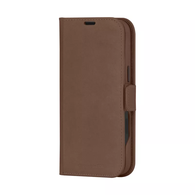 dbramante1928 Lynge MagSafe - iPhone 16 Plus - Dark Tan, Folio, Apple, iPhone 16 Plus, 17 cm (6.7 inch), Tan