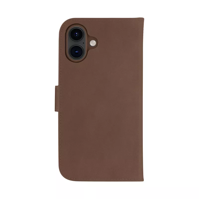 dbramante1928 Lynge MagSafe - iPhone 16 Plus - Dark Tan, Folio, Apple, iPhone 16 Plus, 17 cm (6.7 inch), Tan