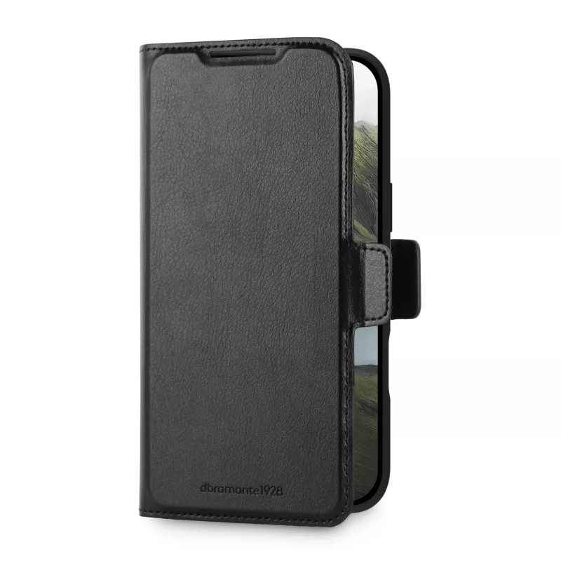 dbramante1928 Oslo Pro MS mobile phone case 17 cm (6.7 inch) Flip case Black
