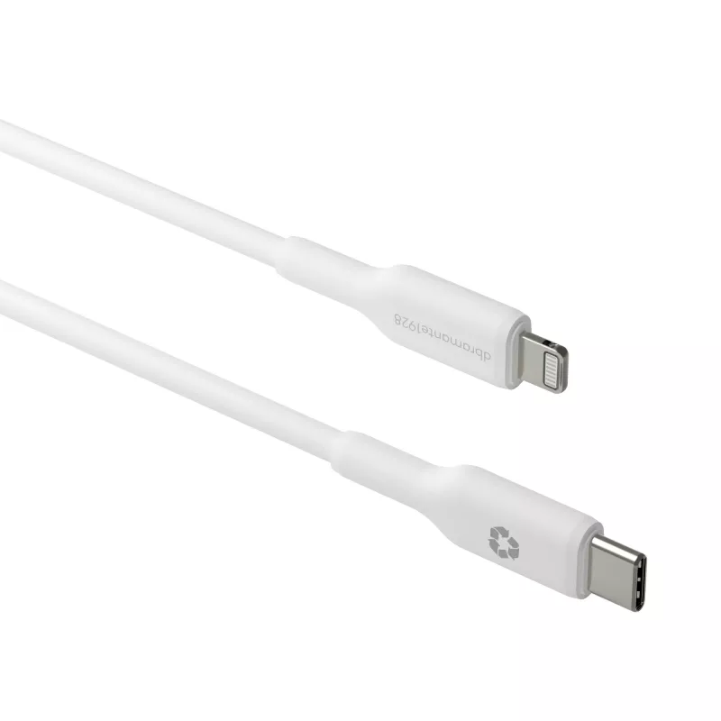 dbramante1928 re-charge - Cable 1m USB-C to Lightn - W, 1 m, USB C, USB 2.0, 0.48 Gbit/s, White