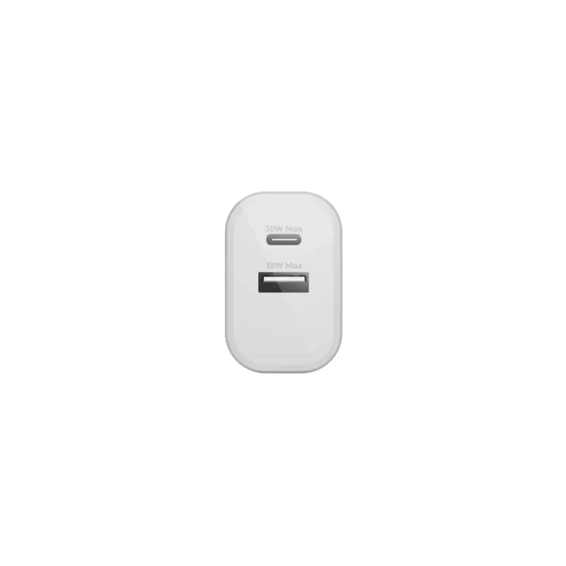 dbramante1928 re-charge - EU Wall Charger- USB-C 30W+USB-A 18W-W